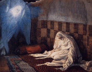 James Tissot Painting - The Annunciation James Jacques Joseph Tissot